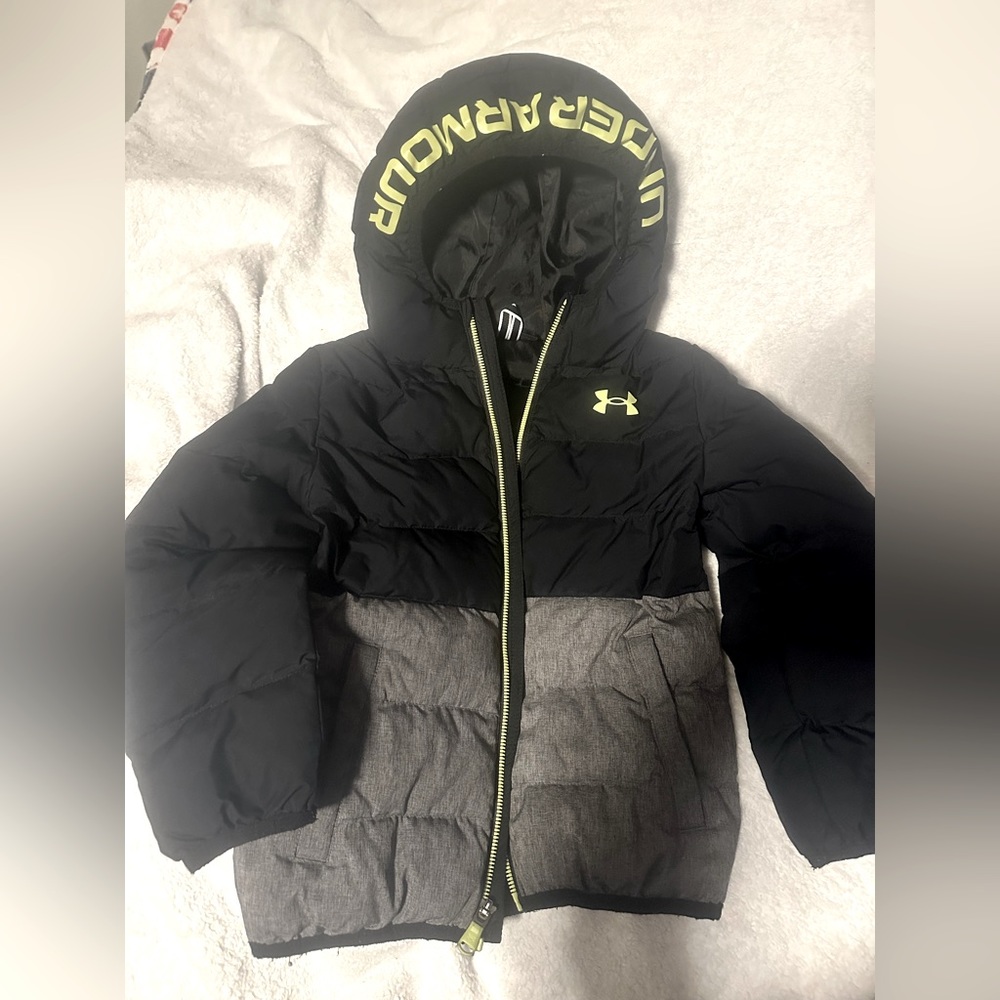 Boys under armour puffer coat